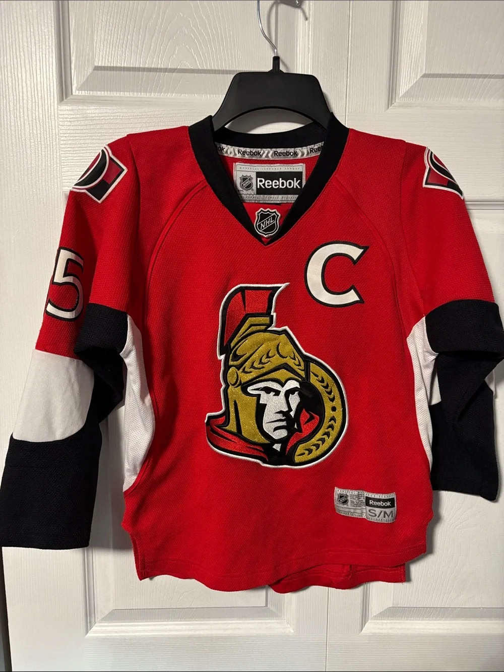 Ottawa Senators Kids Reebok Hockey Jersey #65